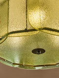 MADE.COM Sacha flush pendant light green glass 45cm, UK version