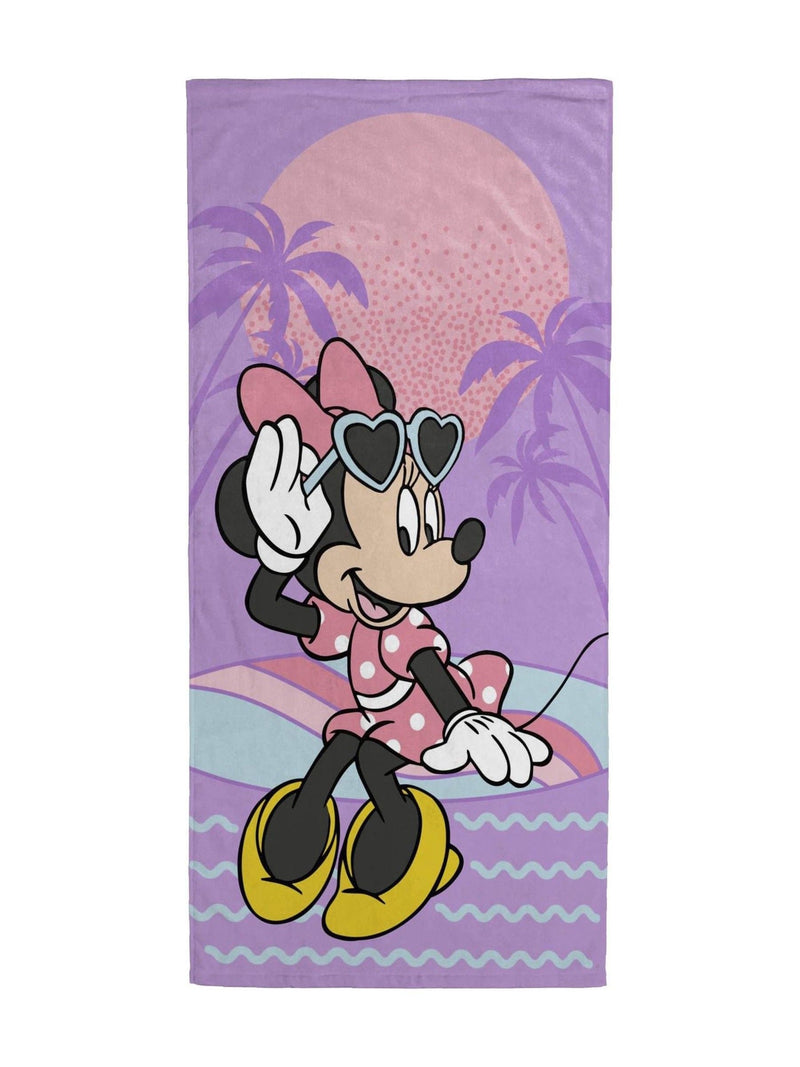 Jay Franco Disney Minnie Mouse cotton beach towel, imported from the UK