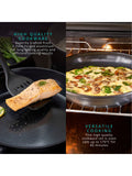 Swan Black Stealth 5 piece cookware set (British brand)
