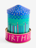 Vanilla and cocoa bean musical birthday candle - British product