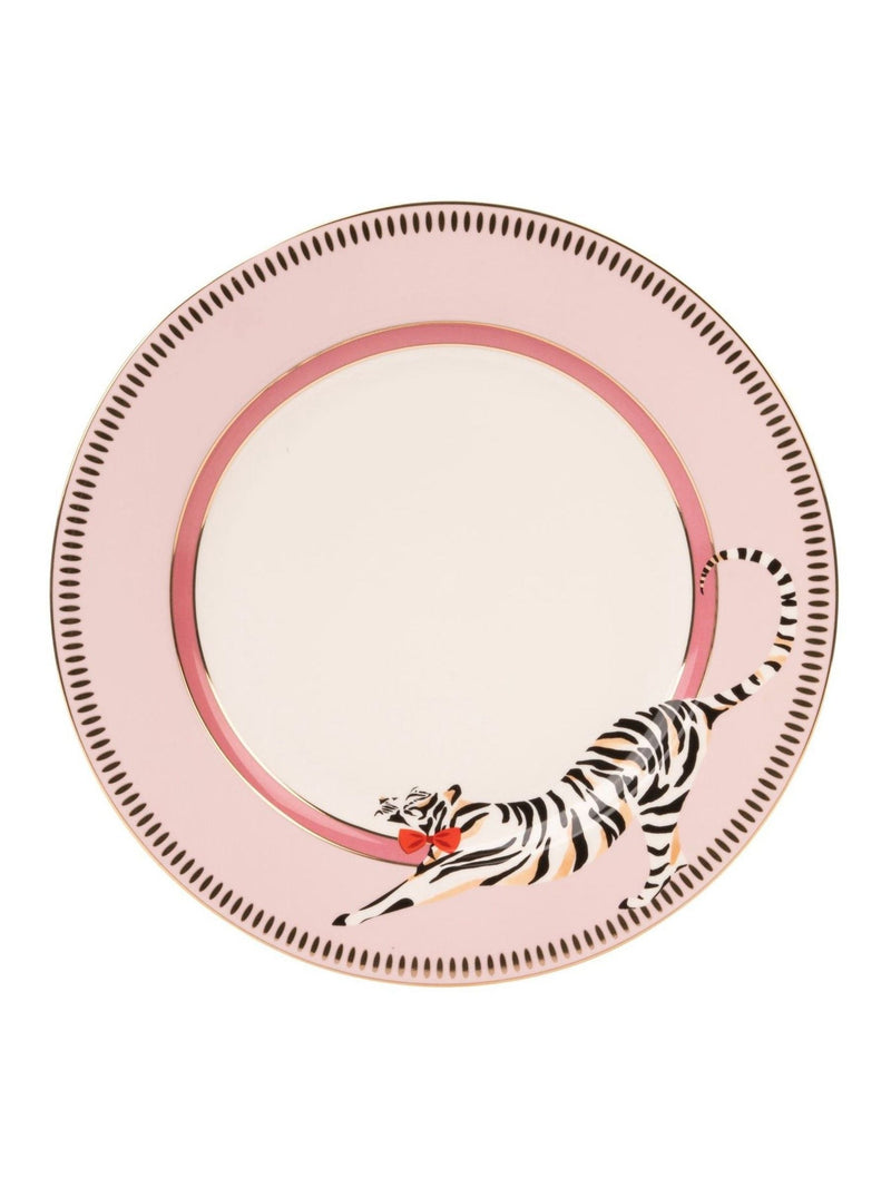 Yvonne Ellen white animal dinner plates set of 4 (British brand)