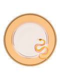 Yvonne Ellen white animal dinner plates set of 4 (British brand)