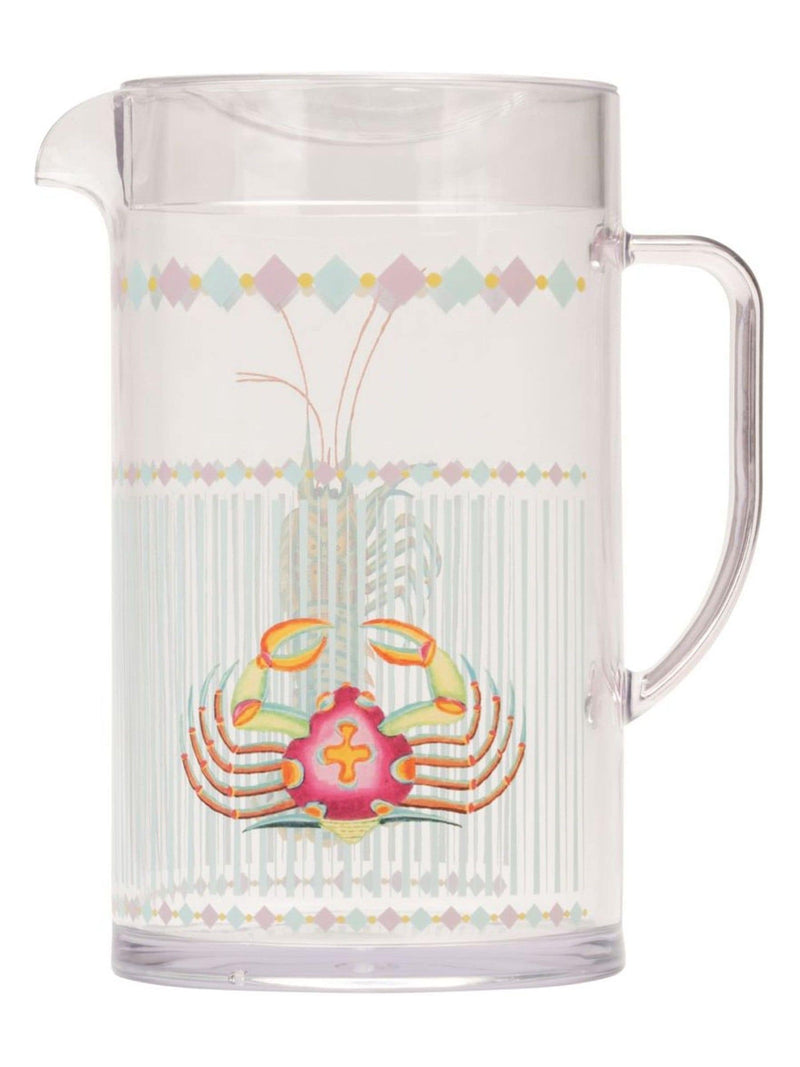 Yvonne Ellen Clear Crab picnic pitcher jug 2L (British brand)