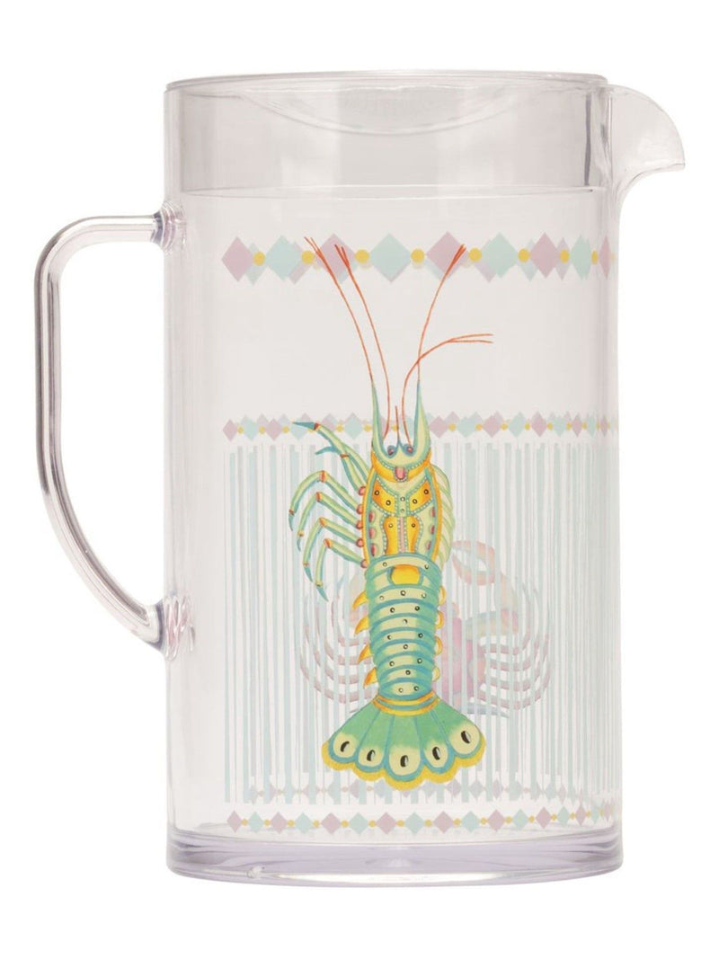 Yvonne Ellen Clear Crab picnic pitcher jug 2L (British brand)
