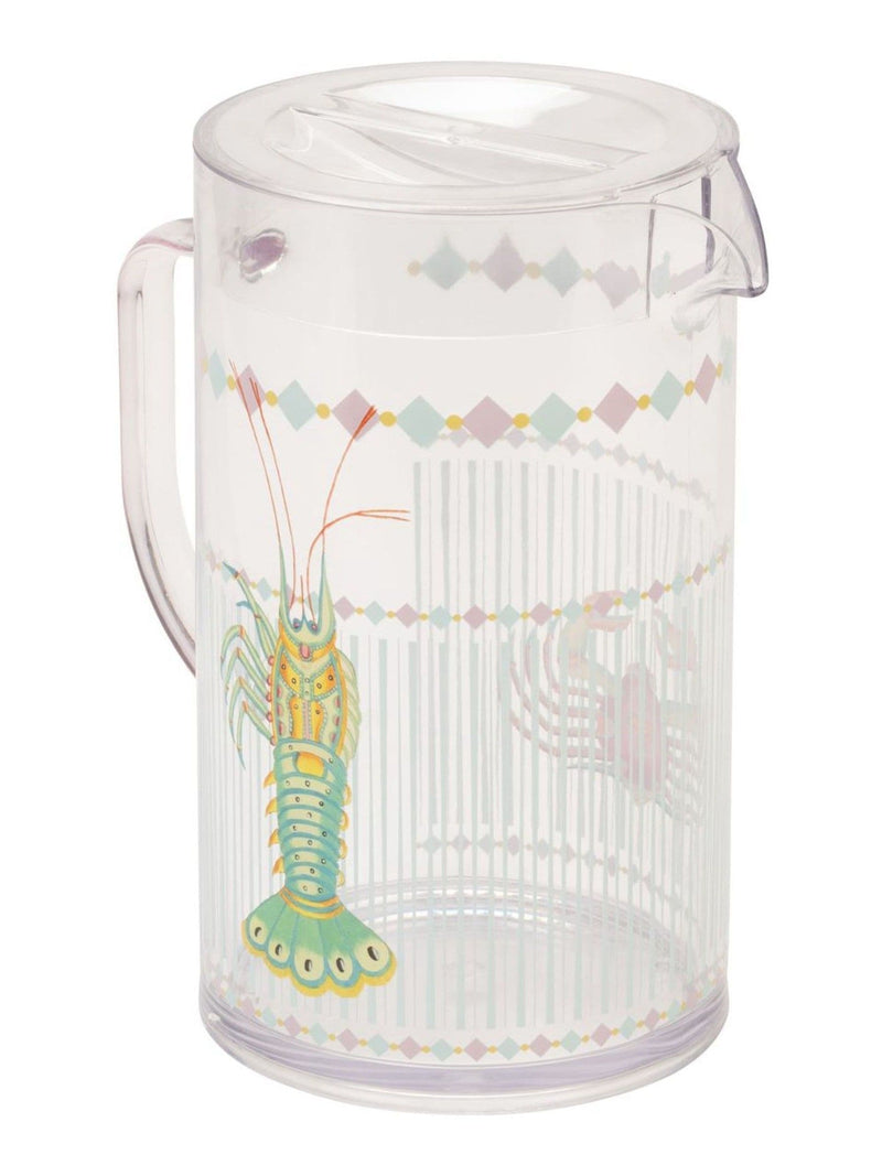 Yvonne Ellen Clear Crab picnic pitcher jug 2L (British brand)