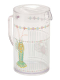 Yvonne Ellen Clear Crab picnic pitcher jug 2L (British brand)