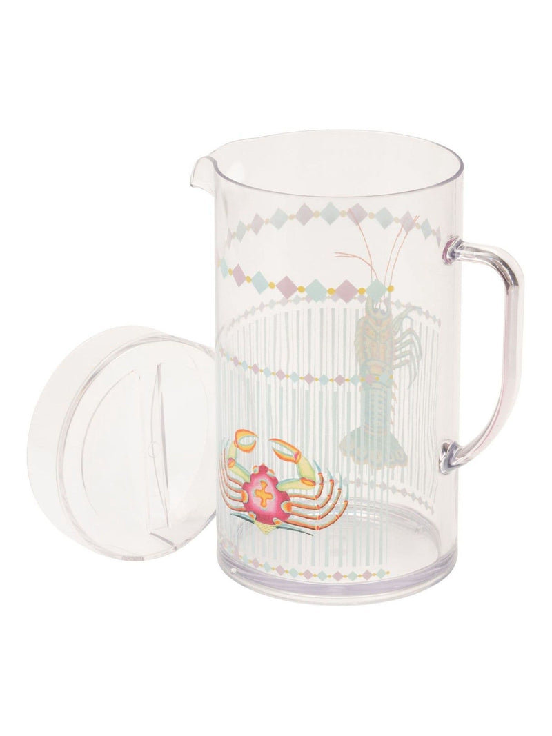 Yvonne Ellen Clear Crab picnic pitcher jug 2L (British brand)