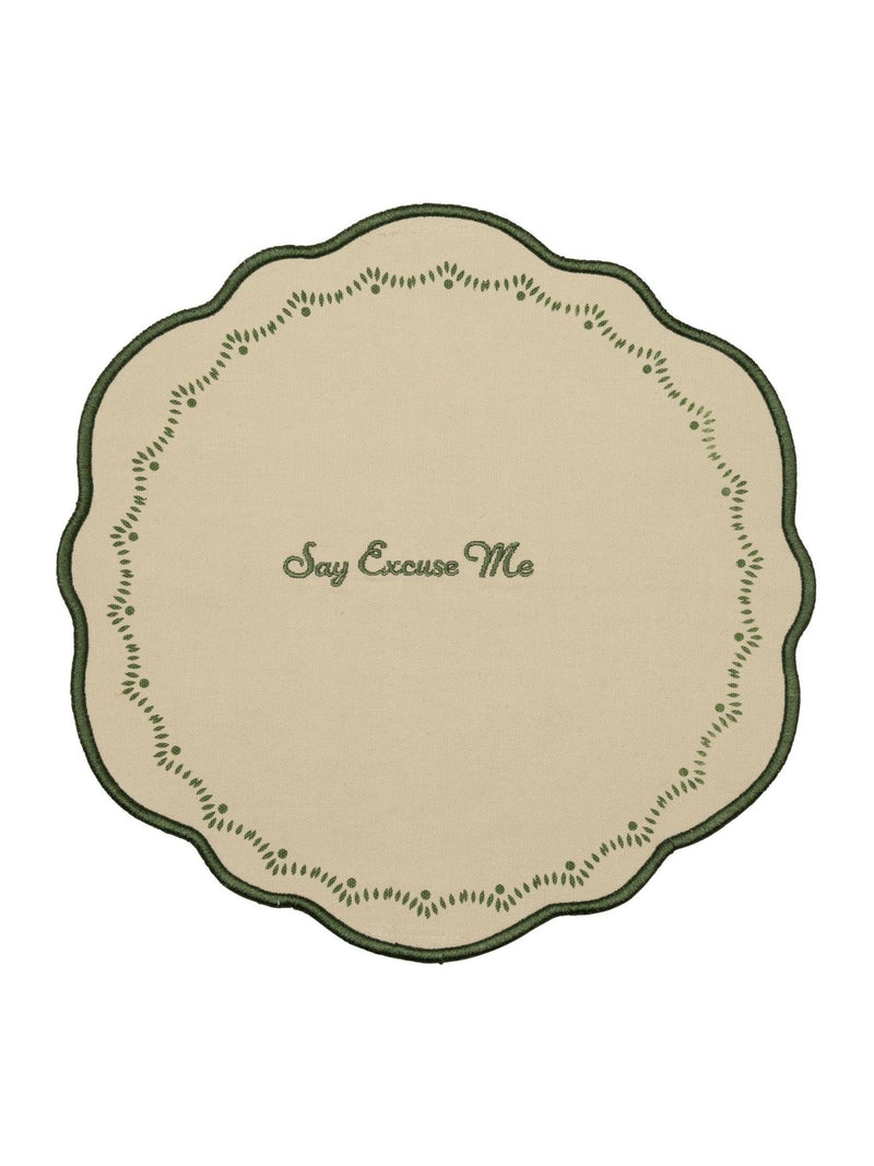 Yvonne Ellen set of 4 pink slogan placemats 32cm (British brand)