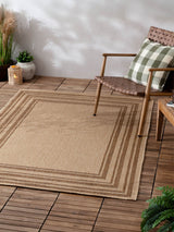 Next Yard Natural Camber Jute Effect Indoor/Outdoor Rug- Buy online at McGrocer