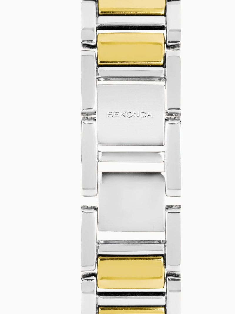 Sekonda Silver Gold Classic Beaumont Watch 28mm (British brand)