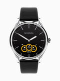 Sekonda Black hybrid smart watch 45mm (British brand)