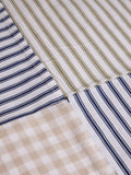 The Little Tailor blue baby muslins 4-pack - British product