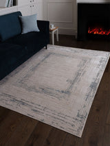 Next Asiatic Rugs Blue Anders Outline Rug- Buy online at McGrocer