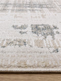 Asiatic Rugs Anders outline rug in blue (British brand)