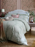 Laura Ashley Green Duck Egg Tatton 200 Thread Count Duvet Cover and Pillowcase Set