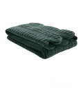 Laura Ashley Pine Green velvet bedspread 180x235cm - British product