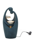 Charles Bentley dark blue 2-tier cascading water feature, imported from the UK