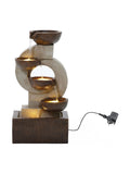 Charles Bentley stone cascading water feature 4 tier garden, imported from the UK