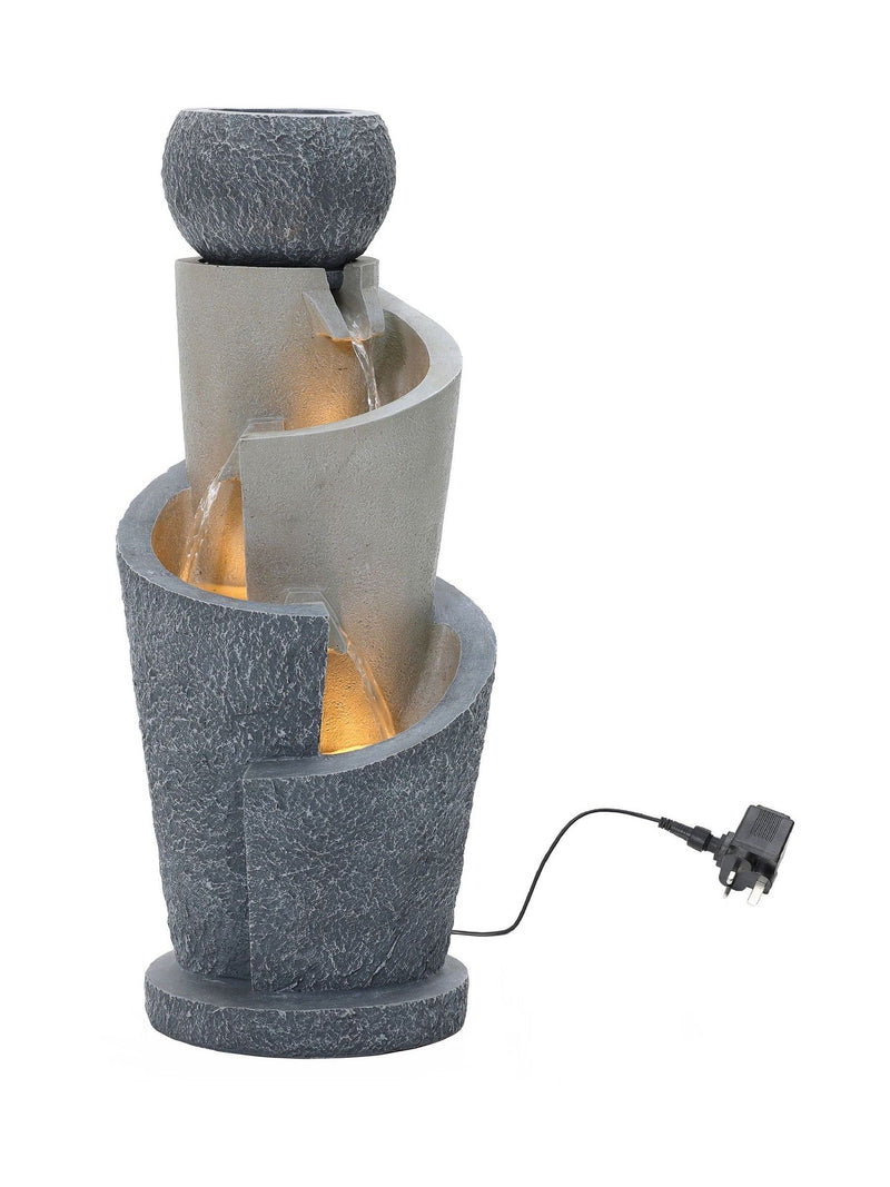 Charles Bentley 3 tier spiral water feature (British brand)