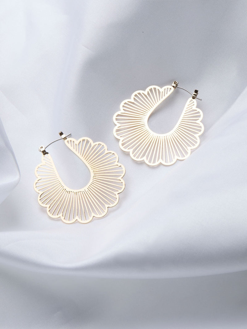 FatFace Gullfargede Scallop Hoops