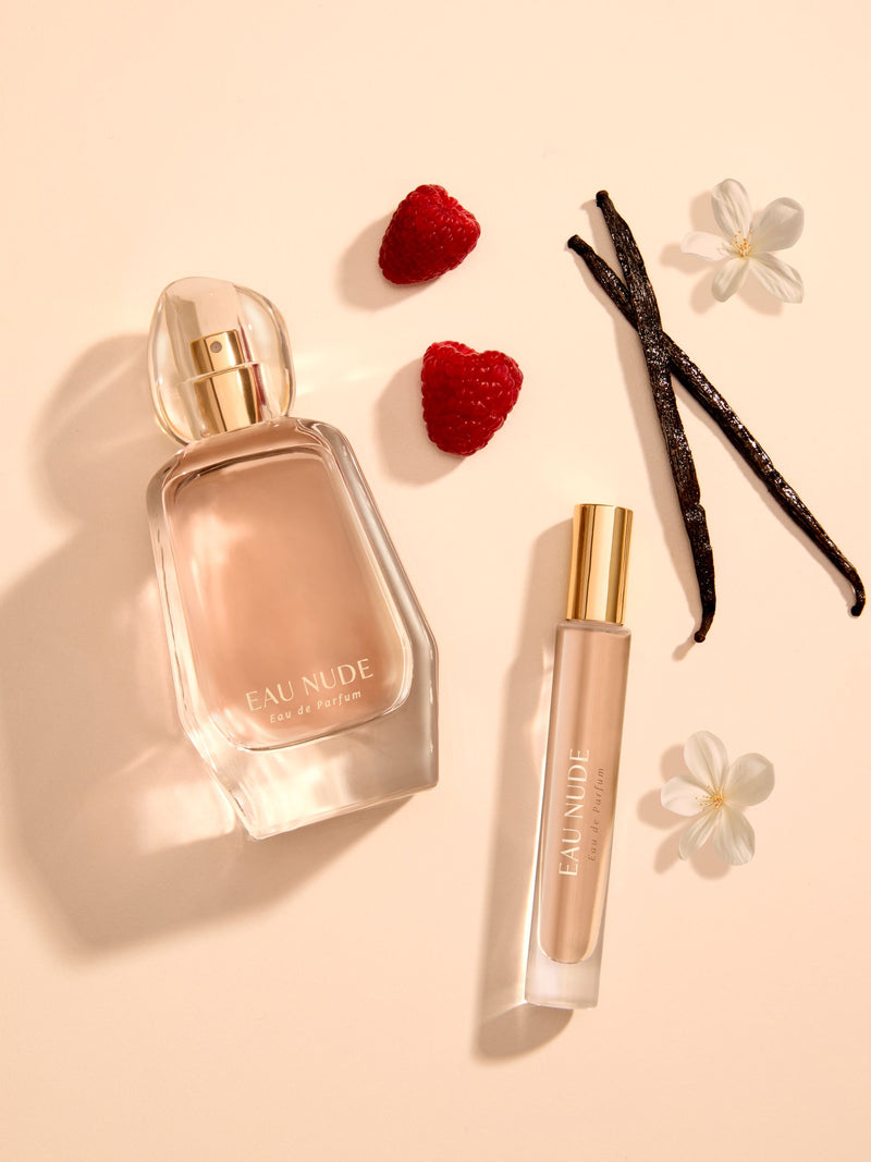 Perfume gift set Eau Nude 100ml and 10ml, imported from the UK