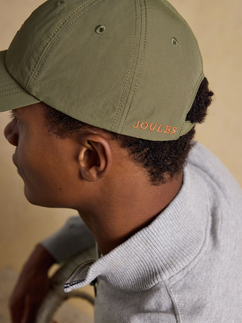 Joules Daley khaki green baseball cap, imported from the UK