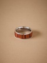 Next Silver Tone Stainless Steel Band Detail Ring- Buy online at McGrocer