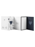 Hallmark Black White Gold Premium Love Card - Memento Luxe