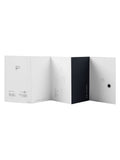 Hallmark Memento Luxe congratulations card black white gold design, UK version