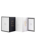 Hallmark Black White Gold Thank You Card Me Luxe 17.3cm x 11.9cm, UK version