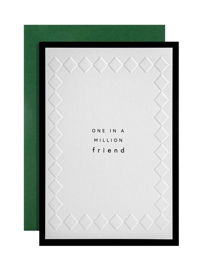 Hallmark Black White Gold Thank You Card Me Luxe 17.3cm x 11.9cm, UK version
