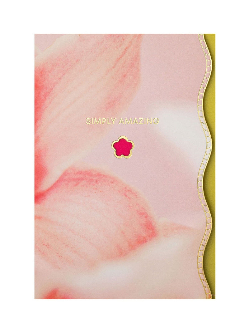 Hallmark 'Simply Amazing' greeting card Vivid Aura, UK version