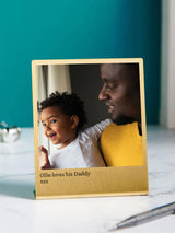 Next Oakdene Personalised Metal Photo Print 12cm x 10cm- Buy online at McGrocer