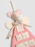 JoJo Maman Bébé Fairy Mouse hanging fabric advent calendar - British product