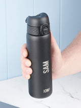 Next Oakdene ION8 Black Stainless Steel Water Bottle 600ml- Buy online at McGrocer
