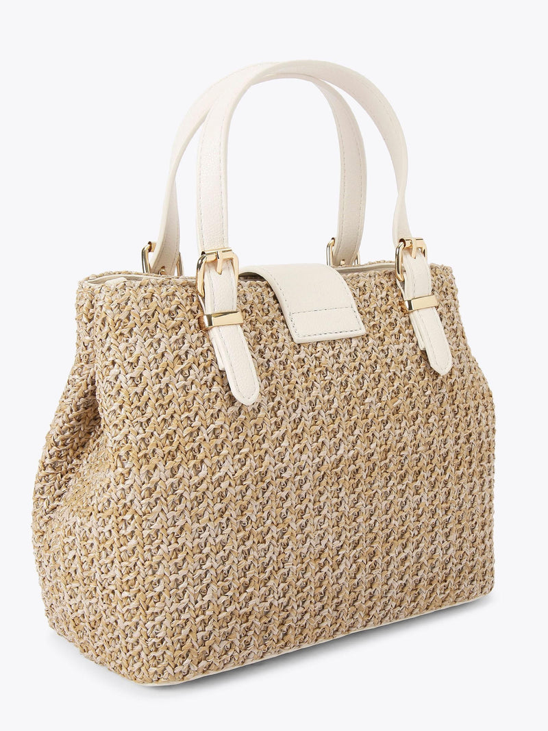 Carvela Maria tote bag natural raffia (British brand)