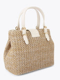 Carvela Maria tote bag natural raffia (British brand)