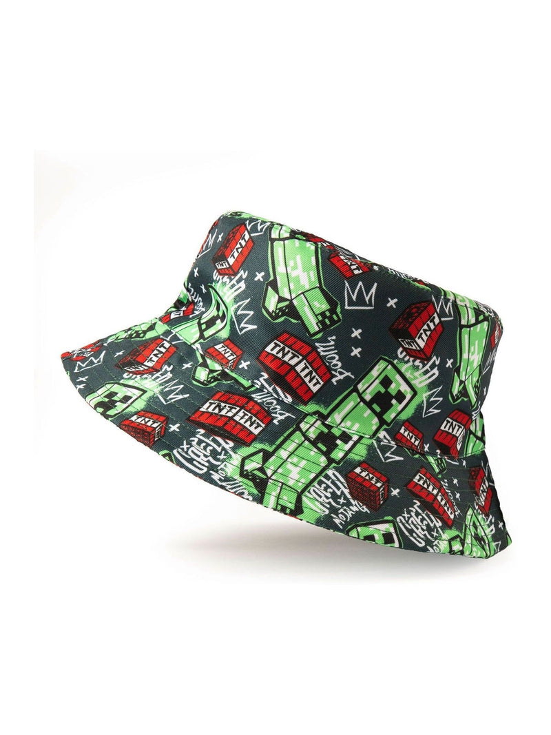 Vanilla Underground Minecraft kids bucket hat (British brand)