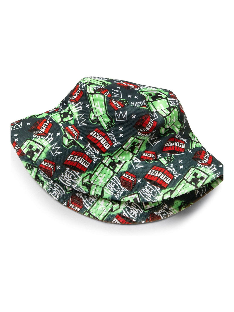 Vanilla Underground Minecraft kids bucket hat (British brand)