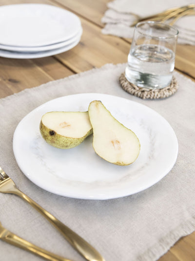 Next Garden Trading Weiße Overton Keramik-Servierplatten Set aus 4 - Online kaufen bei McGrocer