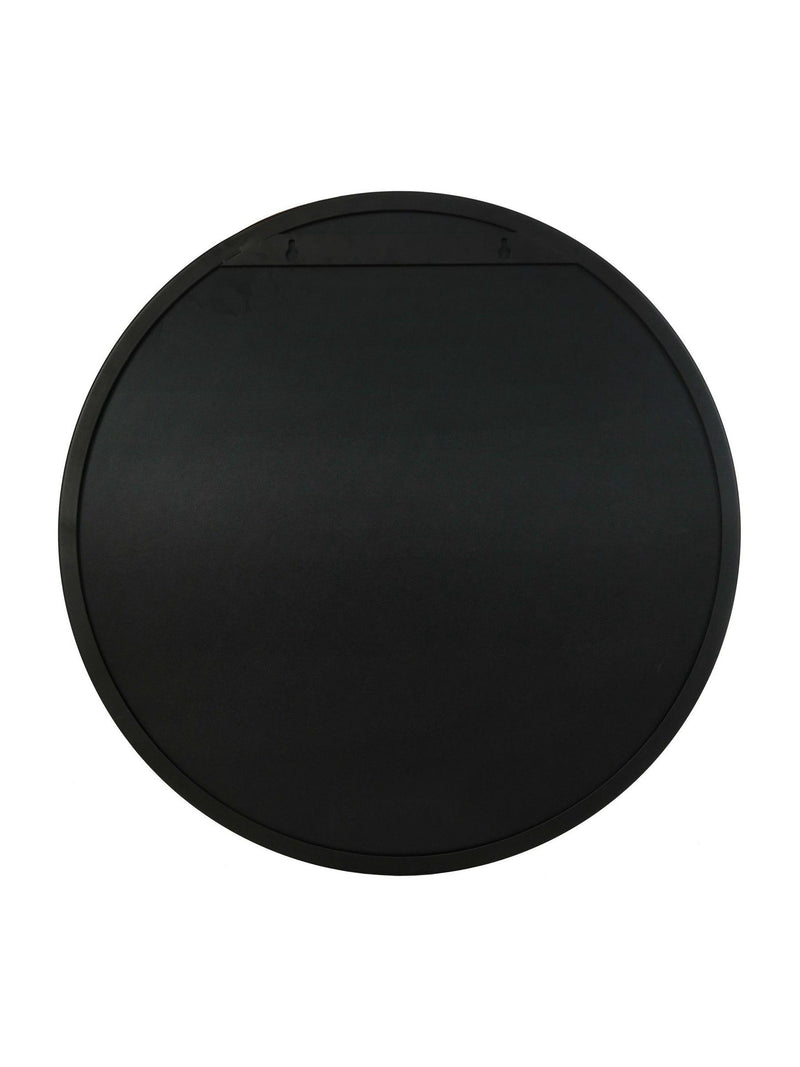 Garden Trading black Adelphi round wall mirror 55cm, UK version