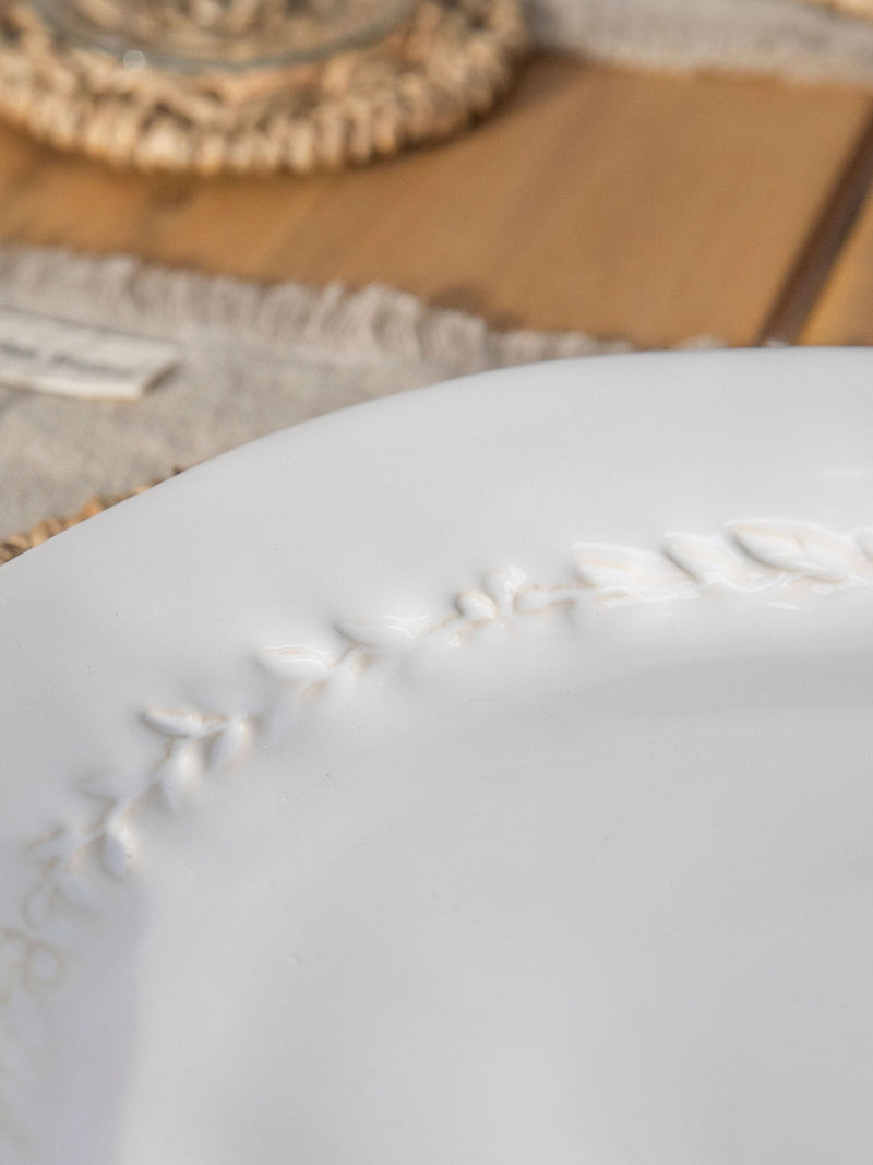 Garden Trading white dinner plates set of 4, UK version