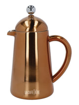 Next La Cafetiere Copper Insulated Stainless Steel Cafetière Coffee Maker 3 Cup- Buy online at McGrocer