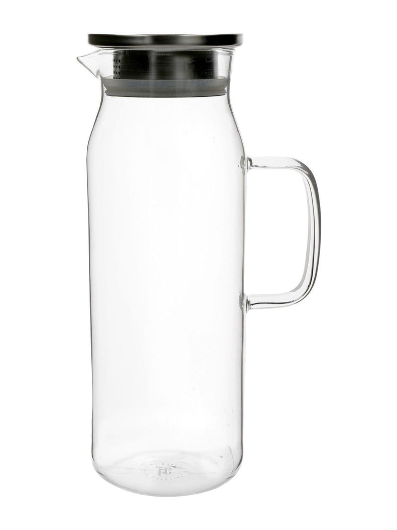 La Cafetiere clear heat-resistant glass carafe with lid and filter (British brand)