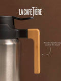 La Cafetiere silver stainless steel vacuum insulated coffee jug, UK version