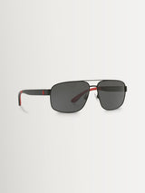 Next Polo Ralph Lauren Black Ph3112 Pilot Sunglasses- Buy online at McGrocer