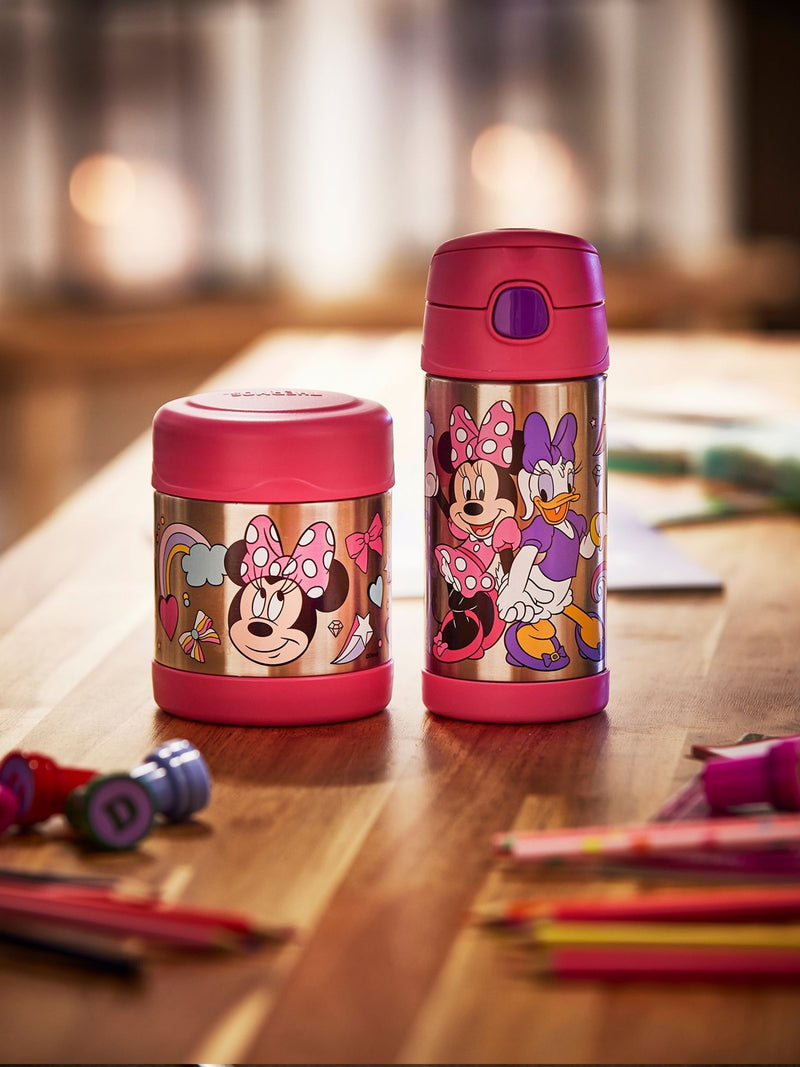 Thermos Food Flask Pink Disney Minnie 290ml (British brand)