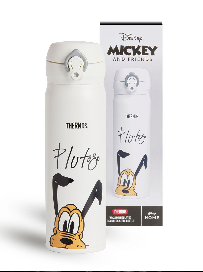 Thermos white Disney Pluto signature direct drink flask 470ml (British brand)