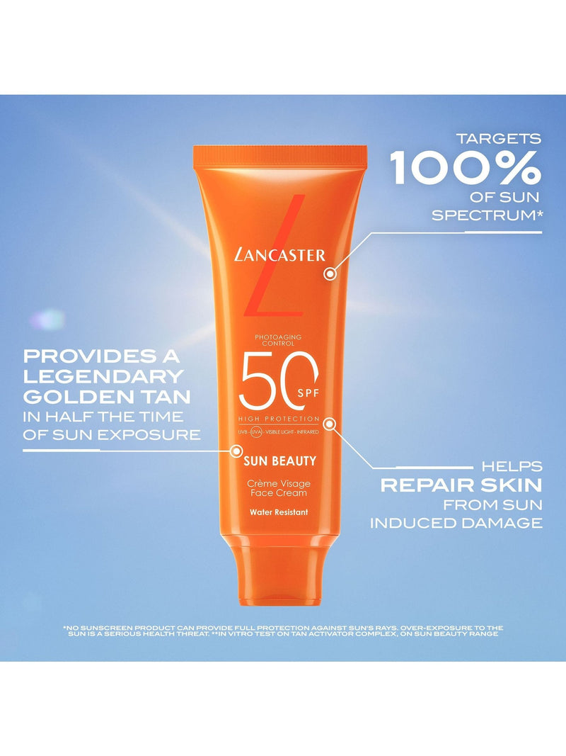 Lancaster SPF 30 suncream and tan maximiser discovery kit, UK version