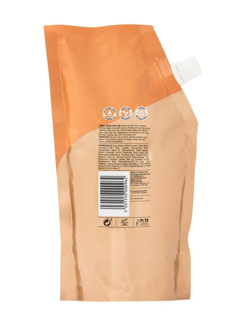 Sanctuary Spa Body Wash Refill 500ml (British brand)